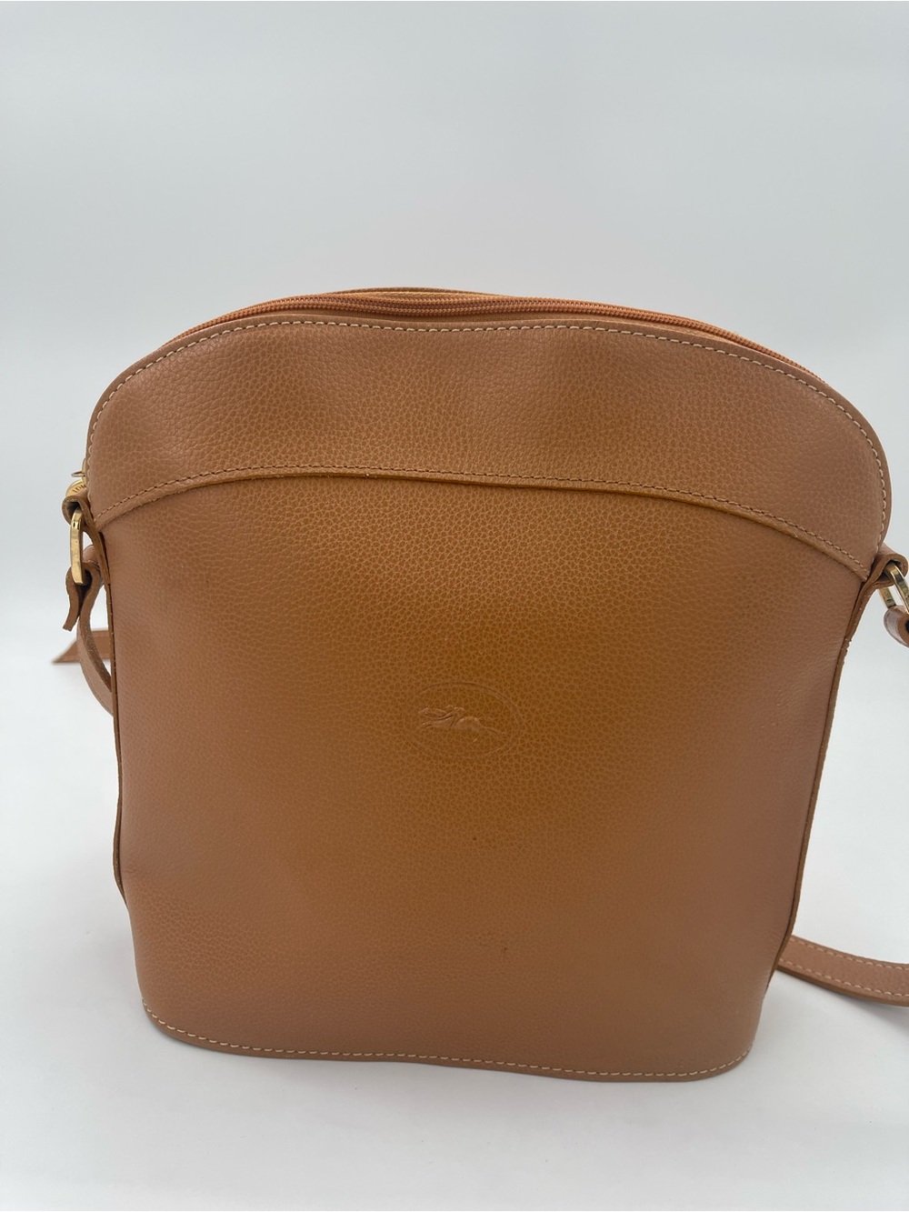Longchamp Tan Leather Bag